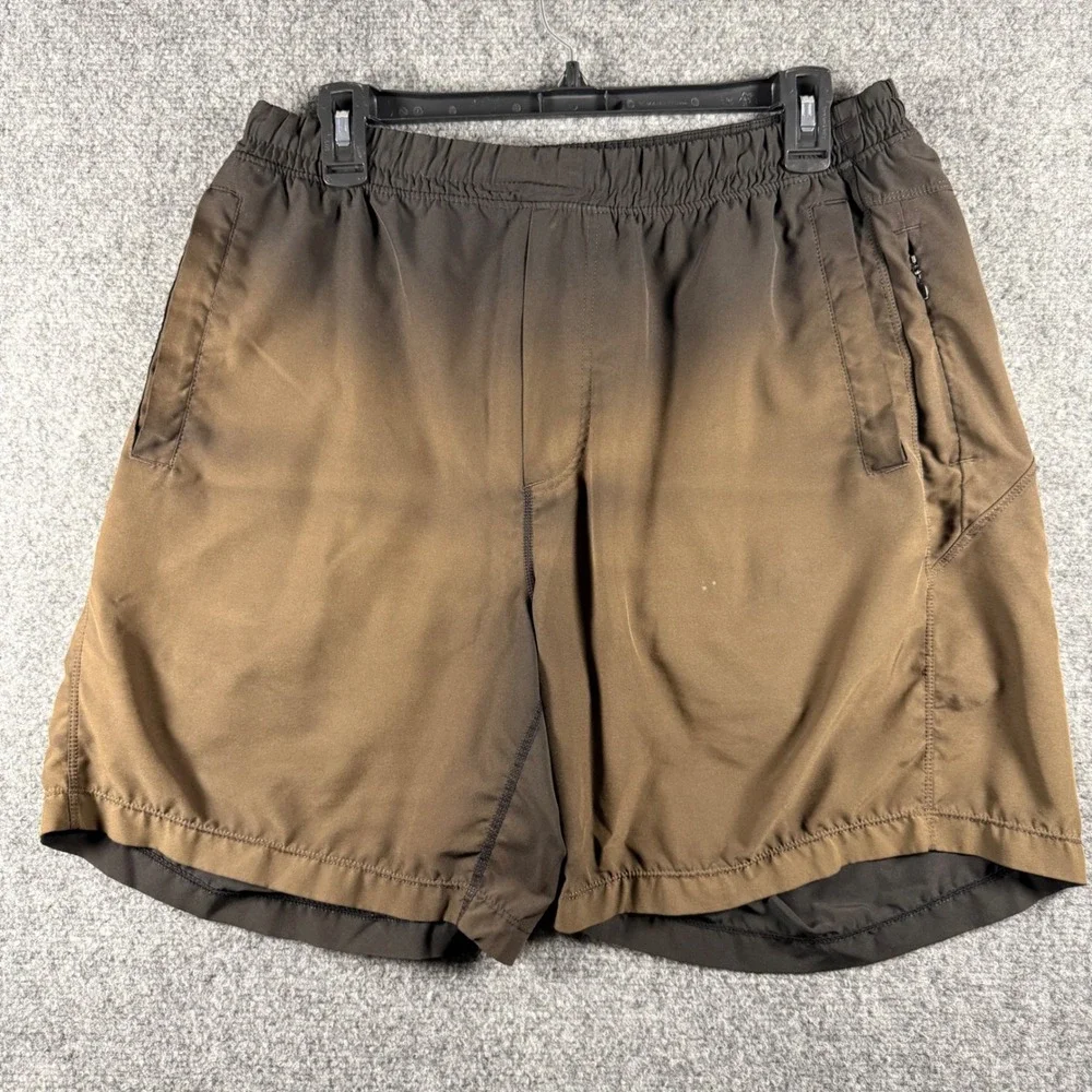 Birddogs Boom For Your Boomstick Shorts Men's Medium Two Tone Brown Performance